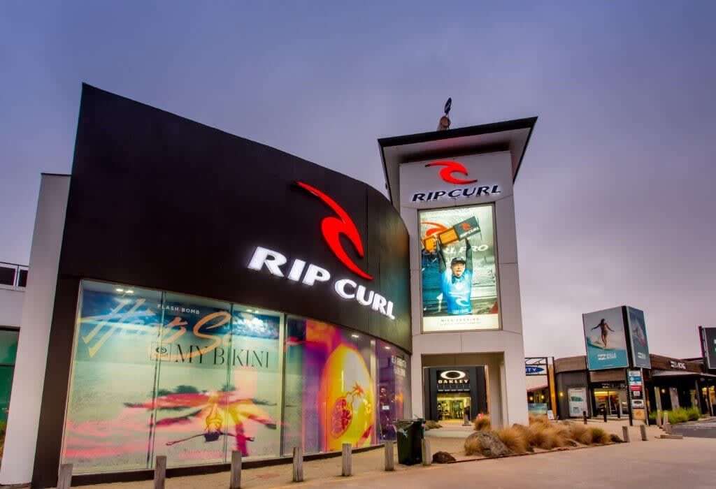 Surf City Plaza, Torquay, home of iconic surf brands like Rip Curl and Quiksilver