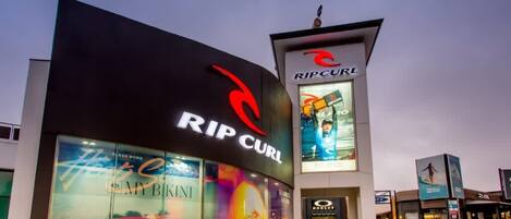 Surf City Plaza, Torquay, home of iconic surf brands like Rip Curl and Quiksilver