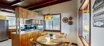 Classic Lakefront Cottage w/ Private Dock, Lovely Lake View, Backyard & WiFi