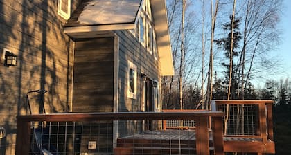 Built in 2021. Beautiful Wooded Lot. Minutes to Kenai, Soldotna & Kasiloff.