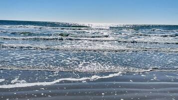 On the beach