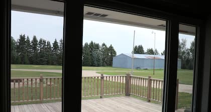 Prairie Pines Lodge....15 private acres....near Devils Lake