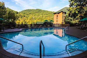 Indoor pool, outdoor pool
