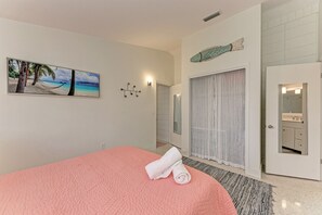 3 chambres, fer et planche à repasser, accès au Wi-Fi (inclus)