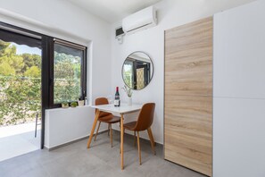 Blick von der Unterkunft