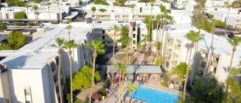 Una piscina climatizada