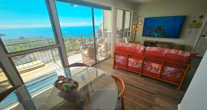Peaceful Kona Getaway with Ocean Views | 2-Bedroom Condo at Kona Coffee Villas