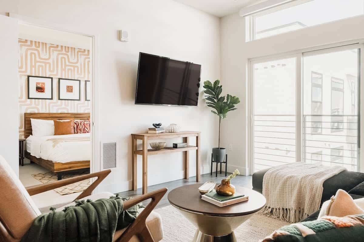 1 soverom, strykejern/-brett, wi-fi og sengetøy