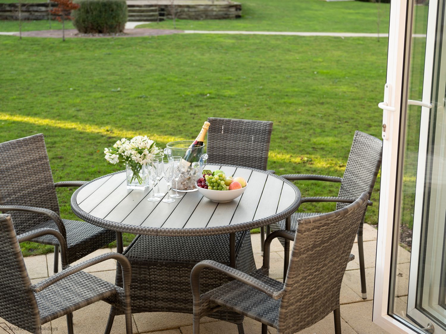 Opções para refeição ao ar livre