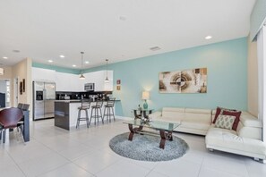 Townhome, 3 Bedrooms | Living room - 3 Bed Town Home With Splash Pool! 3 Bedroom Townhouse by RedAwning (Clermont)