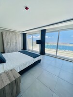 Deluxe Double or Twin Room, Balcony, Sea View | View from room