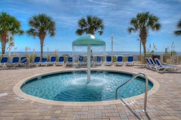 Indoor pool, outdoor pool