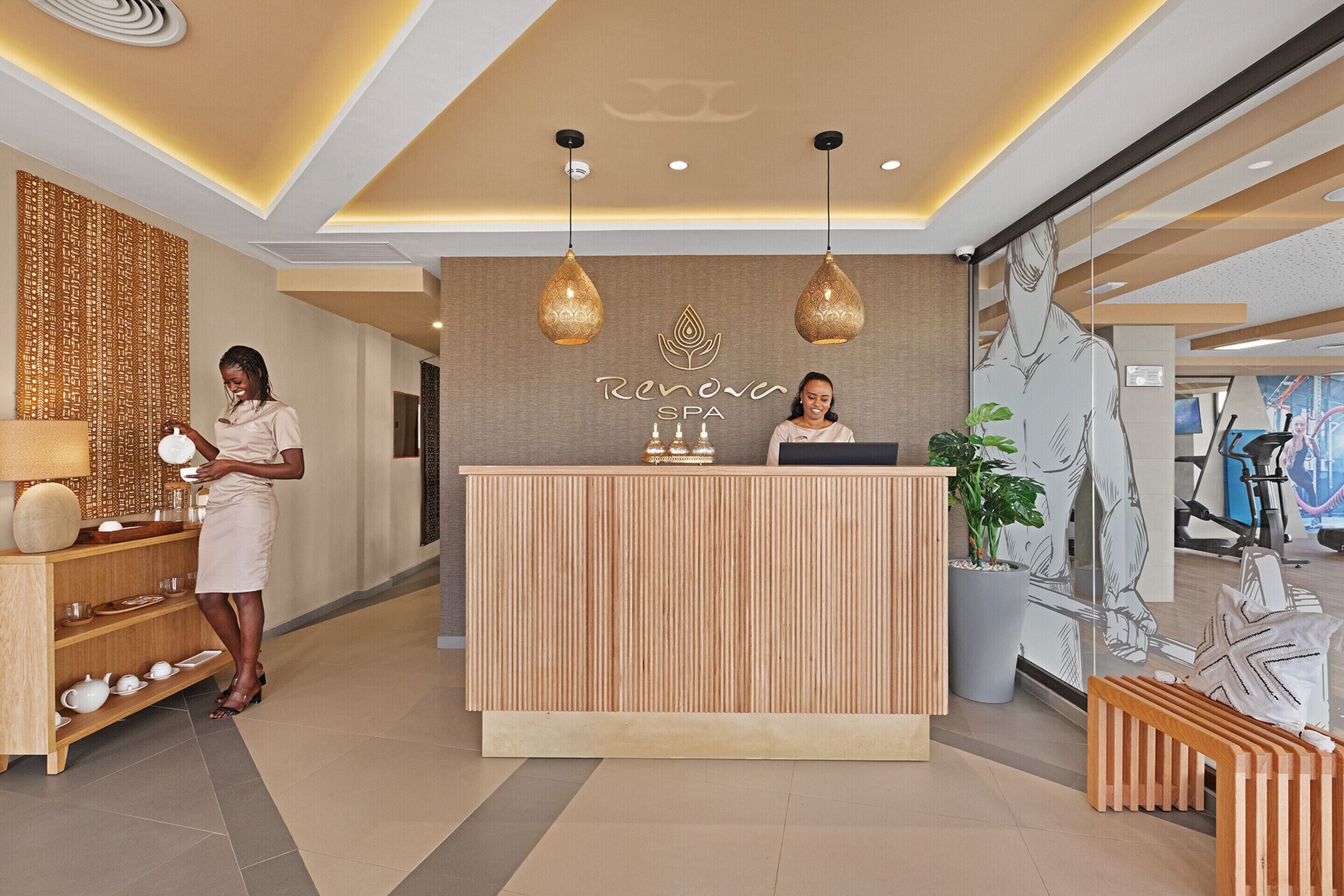 spa reception