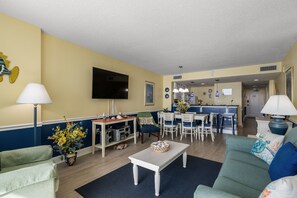 TV, DVD player - Avista Resort 922-2BR/2BA Ocean Drive (North Myrtle Beach)
