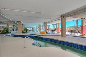 Indoor pool, outdoor pool