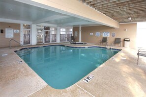 Indoor pool, outdoor pool