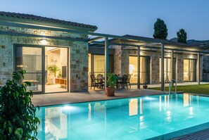 Pool - Villa Angelos - Three Bedroom Villa, Sleeps 8 (Ionian Islands)