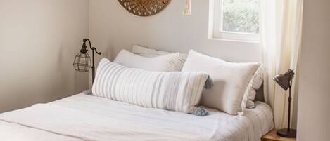 3 bedrooms, iron/ironing board, travel crib, free WiFi