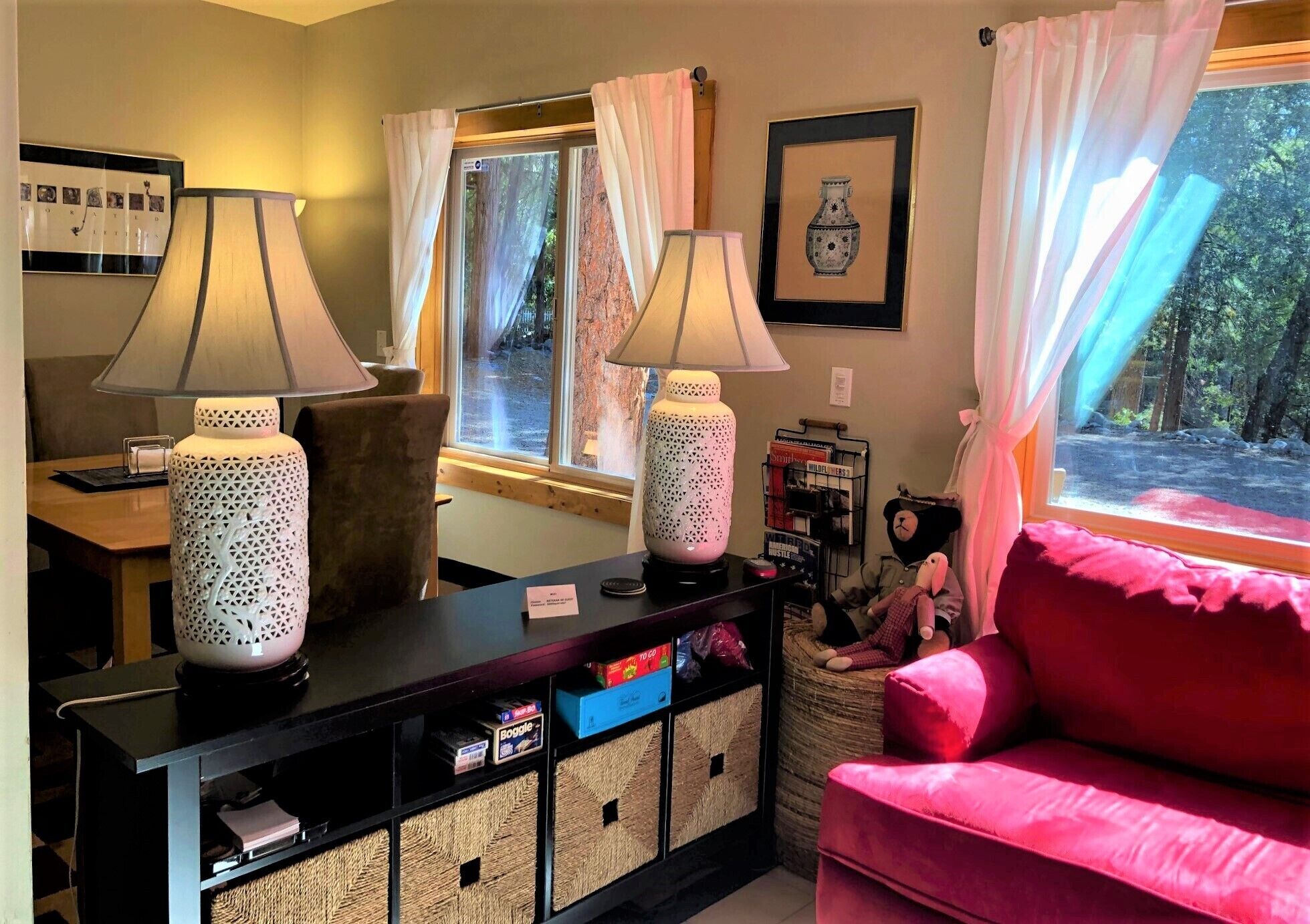 Smart-TV, Kamin, DVD-Player