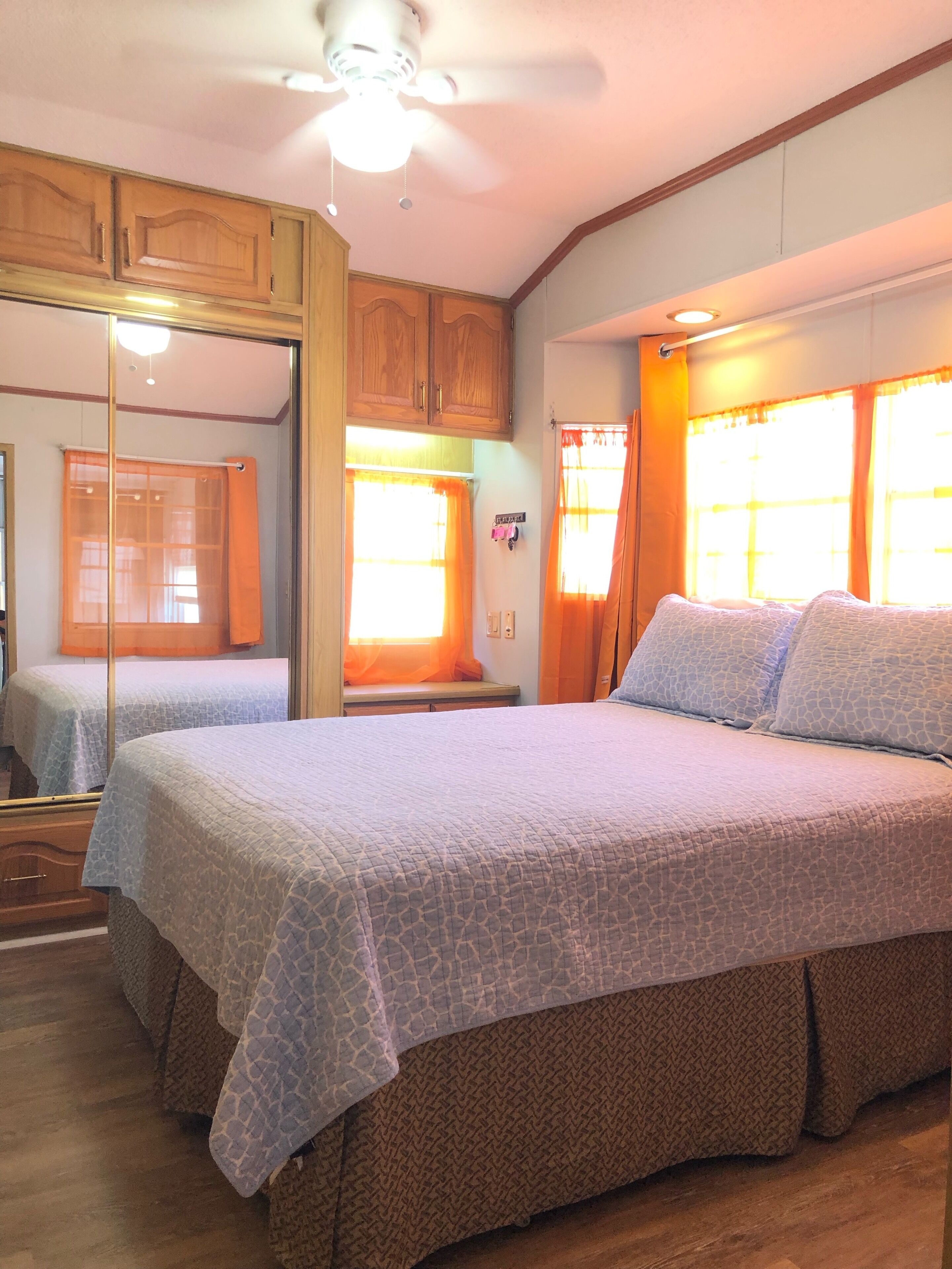 Queen bed