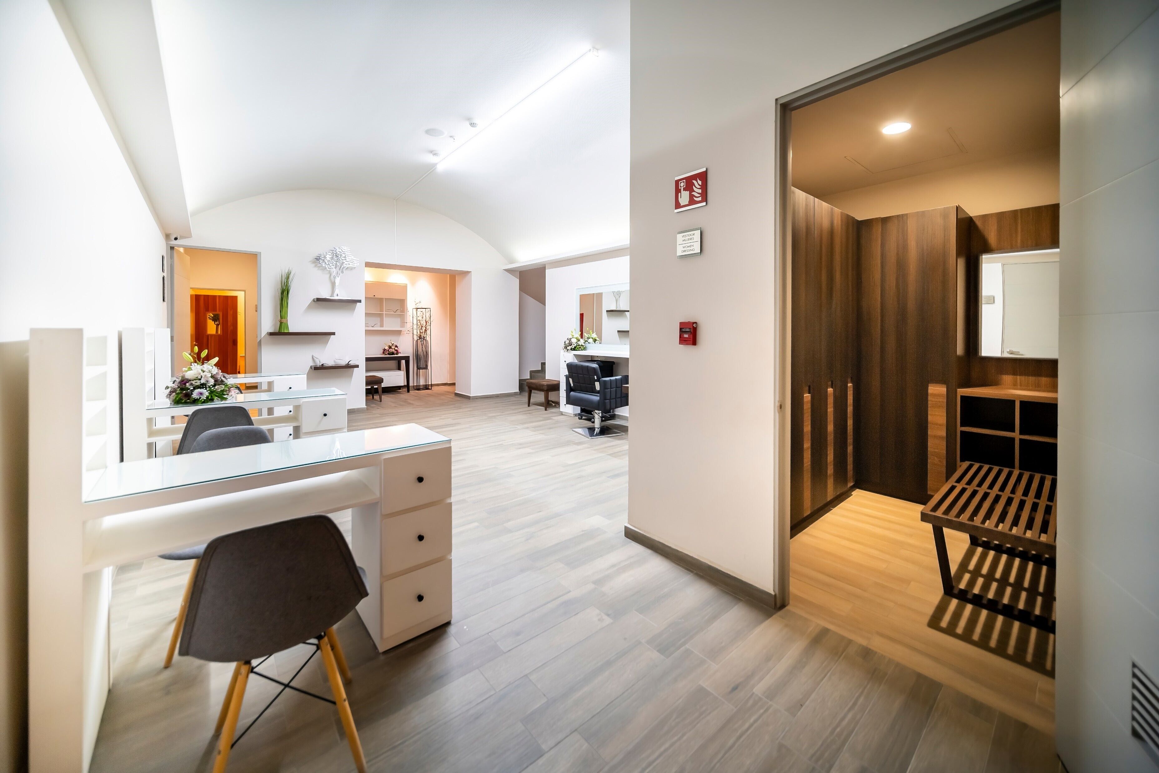 body treatments, sports massages, facials, manicures and pedicures