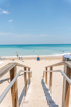Beach nearby