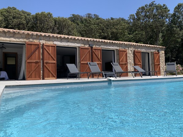 Außenpool, beheizter Pool