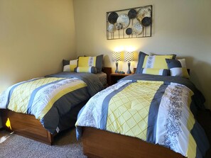 2 Schlafzimmer, Bügeleisen/Bügelbrett, kostenloses WLAN, Bettwäsche