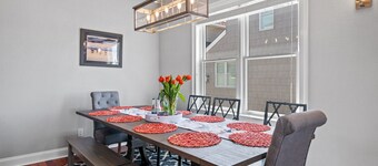 7 beds! One block from new SURF Wave Pool and beach!  Bikes included!