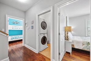 4 bedrooms, iron/ironing board, travel crib, free WiFi