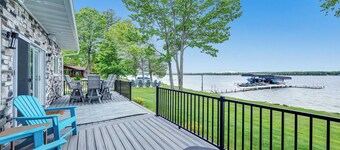 Amber's White Potato Lake House w/Sandy Shore