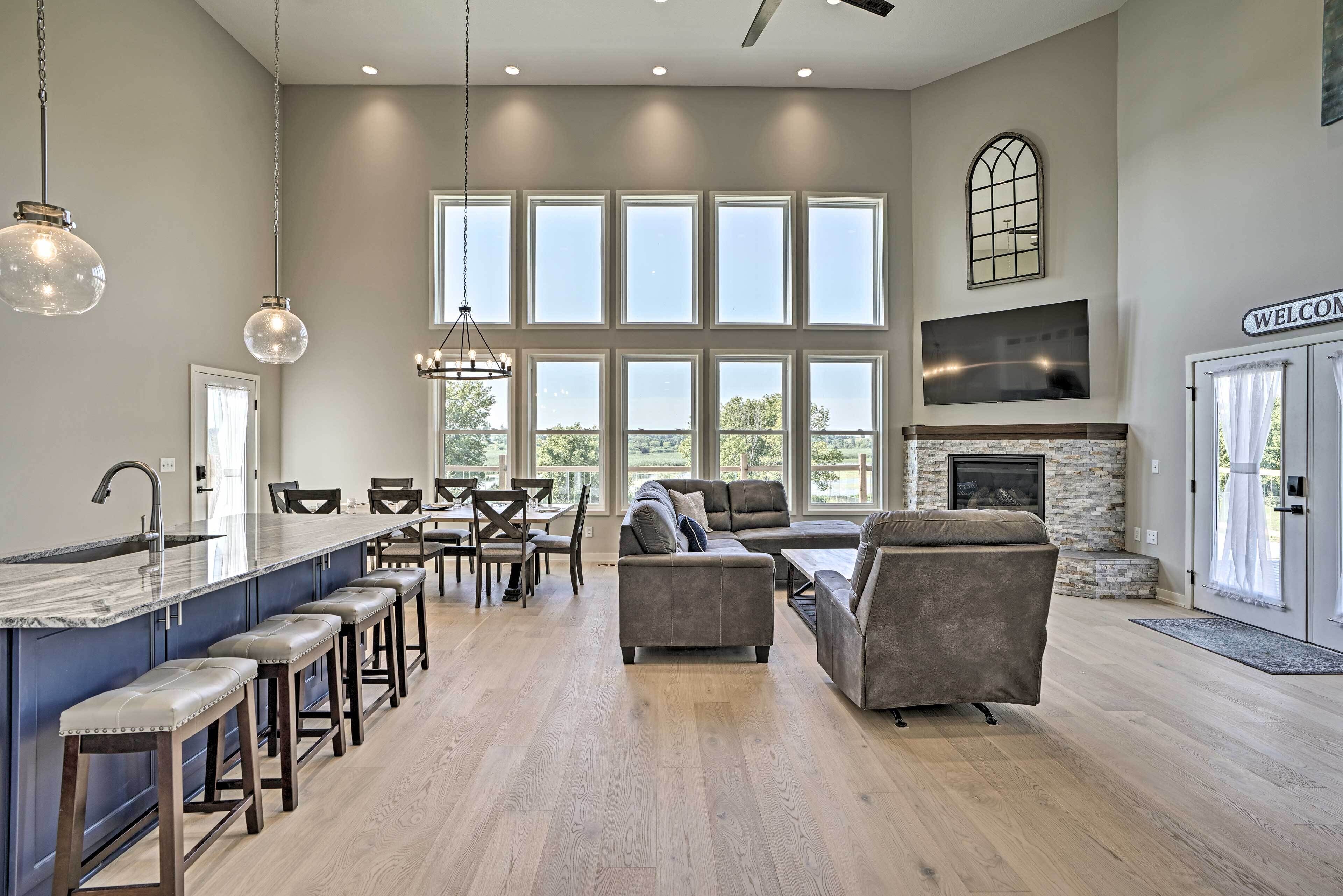 Luxury Cannon Lake Home w/ Private Pool & Views