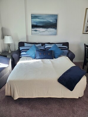 Appartement, 2 chambres, baignoire à jets | 2 chambres, décor unique, fer et planche à repasser, literie fournie