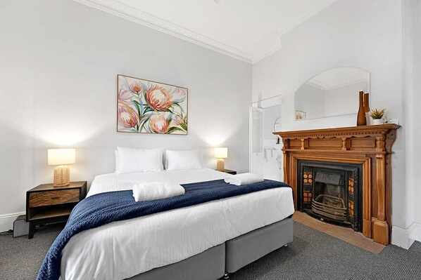 4 bedrooms, iron/ironing board, travel crib, WiFi