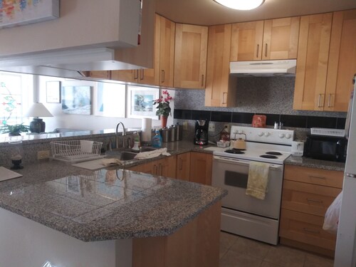 Lakeside condo on Clear Lake with marina.