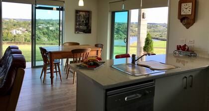 Stunning water views in a peaceful setting with all the comforts of home.