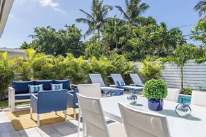 Opções para refeição ao ar livre