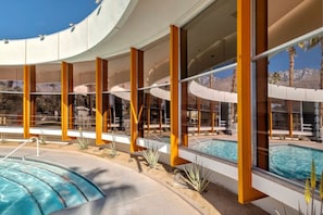 Pool - Elegant & Minimalistic Bungalow at Ocotillo Lodge (Palm Springs)