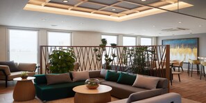 Sala de estar en el lobby