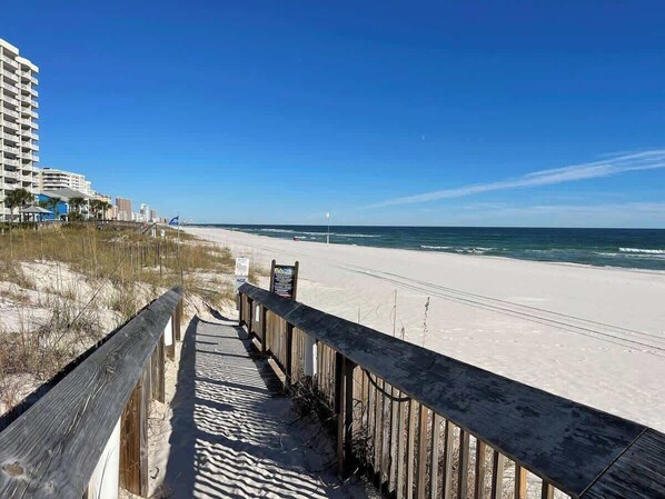 Beach nearby