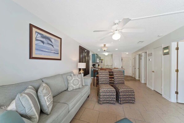 TV - Romar Beach 108 | Sleeps 6 + Pool (Orange Beach)