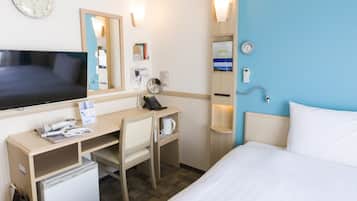 Premium-Einzelzimmer, Nichtraucher | Schreibtisch, kostenloses WLAN, Bettwäsche