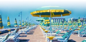 Outdoor banquet area - Welcoming flat with pool view balcony (Porto Santa Margherita)