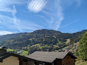 Blick von der Unterkunft