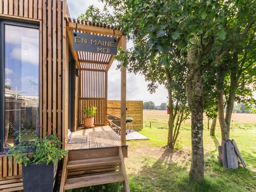 Charmante cabane calme avec piscine privative chauffée, à deux pas de Clisson et Nantes