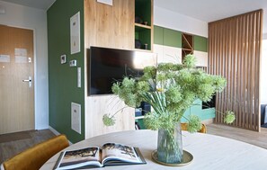 Living area - IRS ROYAL APARTMENTS- IRS Yacht Park (Gdynia)