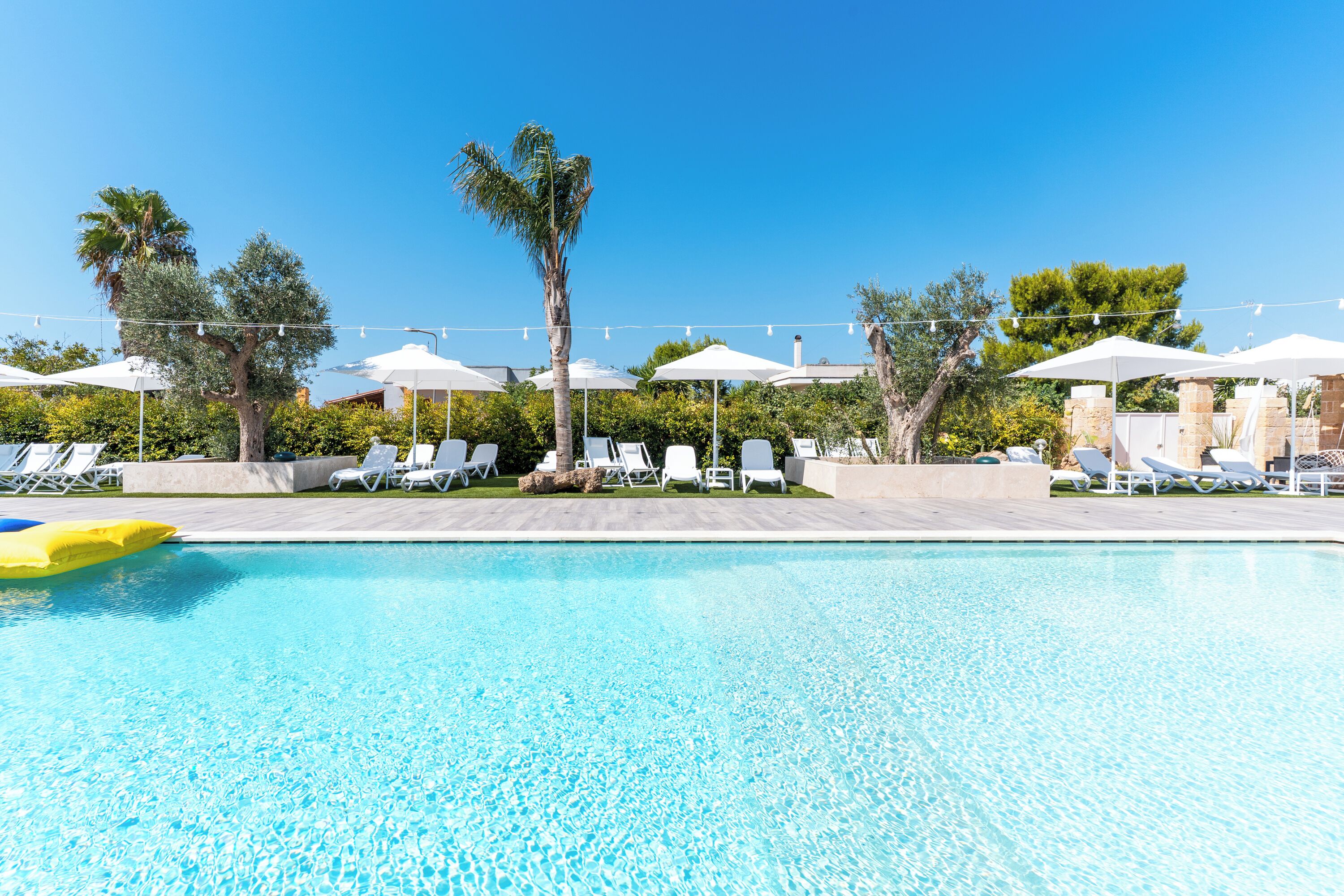 Seasonal outdoor pool