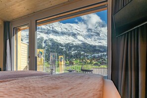 double room chic (Top floor) | View from room - Eiger Lodge Chic (Grindelwald)