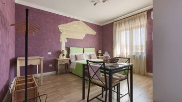 10-inch flat-screen TV with satellite channels, TV