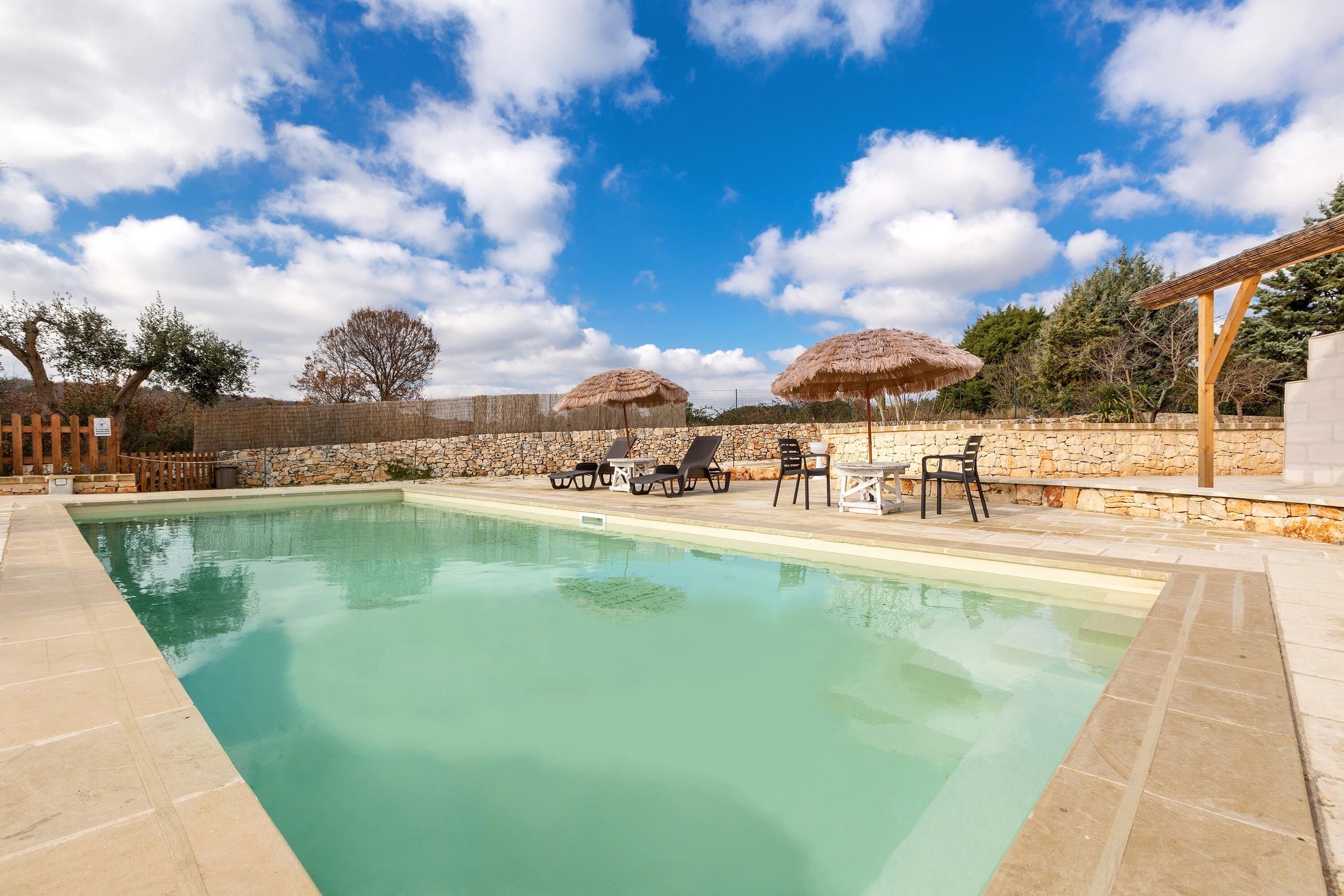 Seasonal outdoor pool